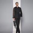 SLEEVELESS SUIT COLLE SHAWL
